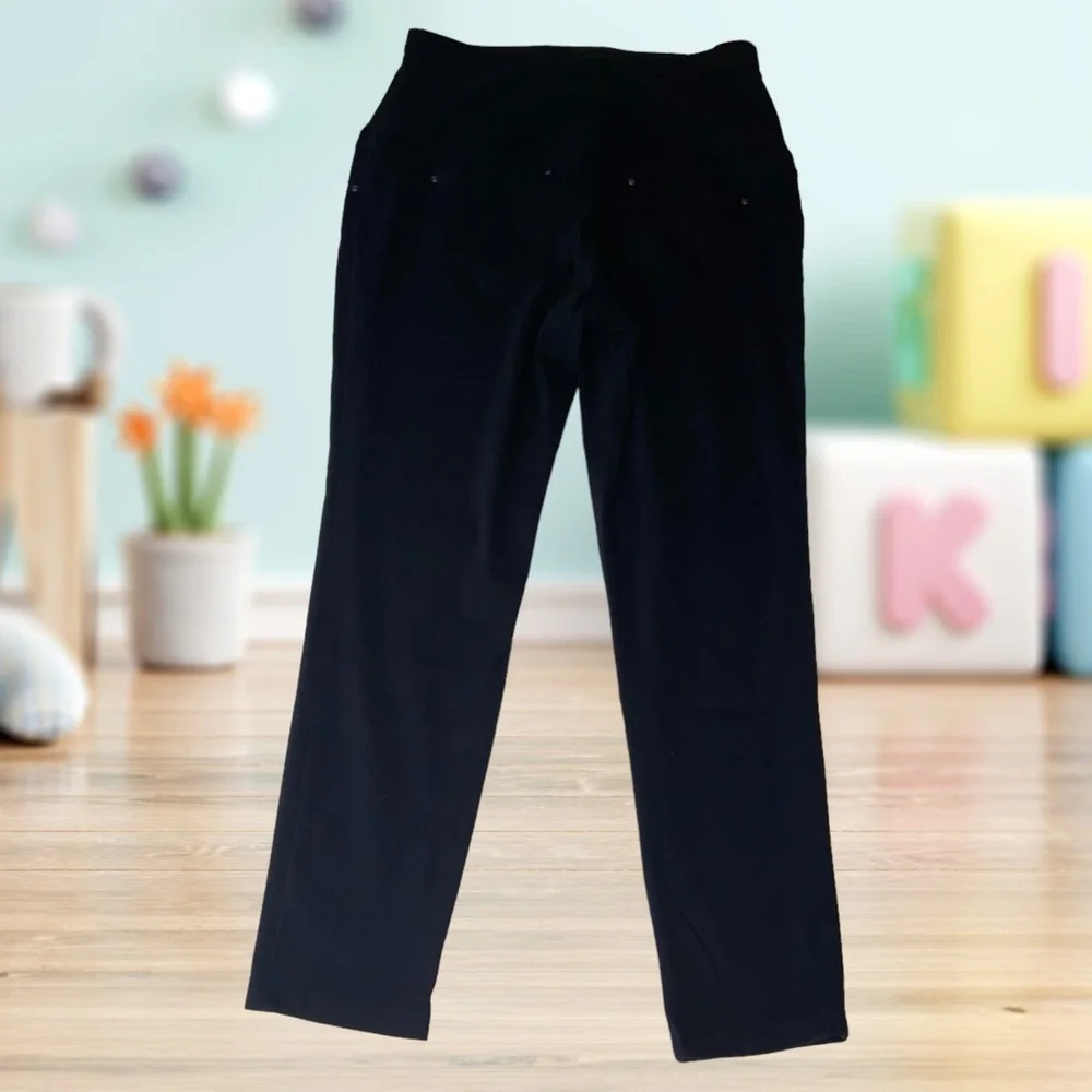 Time & Tru Women’s Maternity  Black Leggings Size XL - Picture 3 of 10